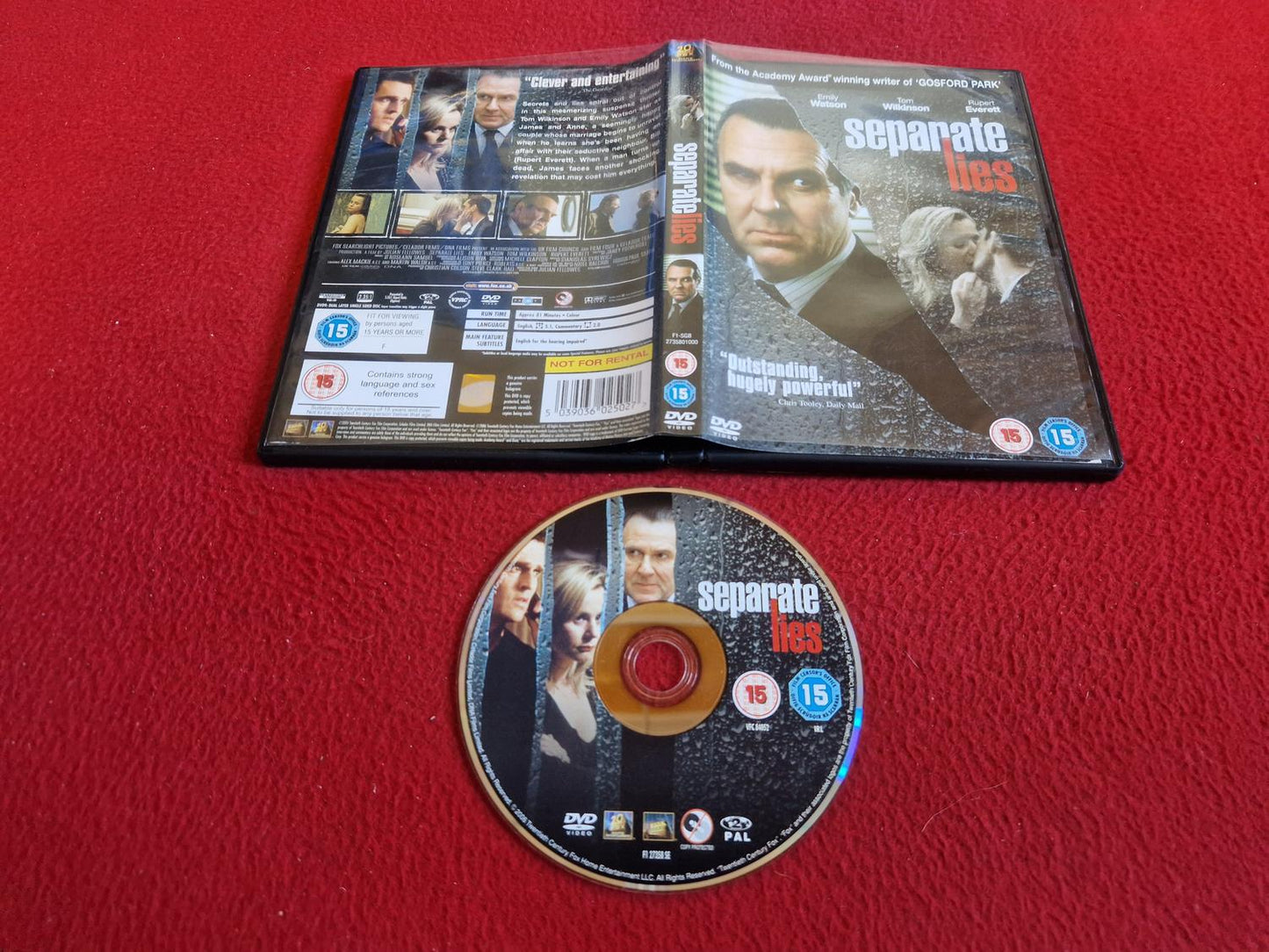 SEPARATE LIES DVD