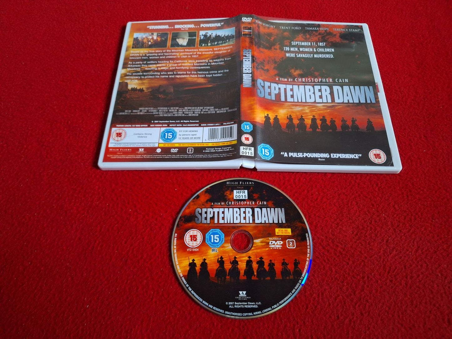 SEPTEMBER DAWN DVD