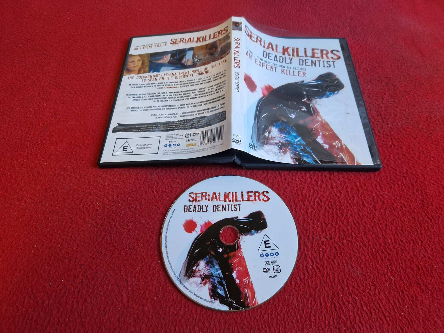 SERIAL KILLERS DEADLY DENTIST DOCUMENTARY / RE-ENACTMENT DVD