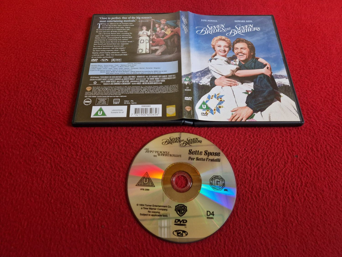 SETTE SPOSE PER SETTE FRATELLI DVD