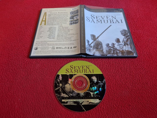 SEVEN SAMURAI [ JAPANSKT TAL ENGELSK TEXT ] DVD