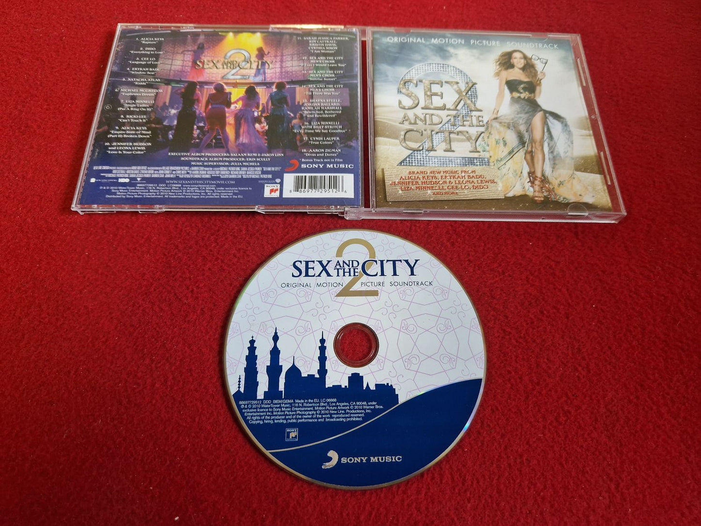 SEX AND THE CITY 2 SOUNDTRACK till CD