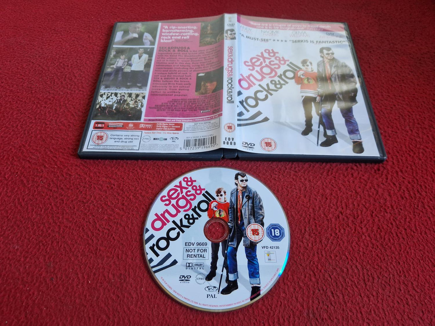 SEX & DRUGS & ROCK & ROLL DVD