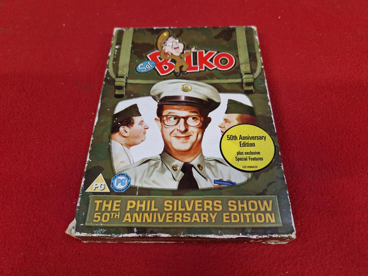 SGT. BILKO THE PHIL SILVERS SHOW 50TH ANNIVERSARY EDITION BOX till DVD