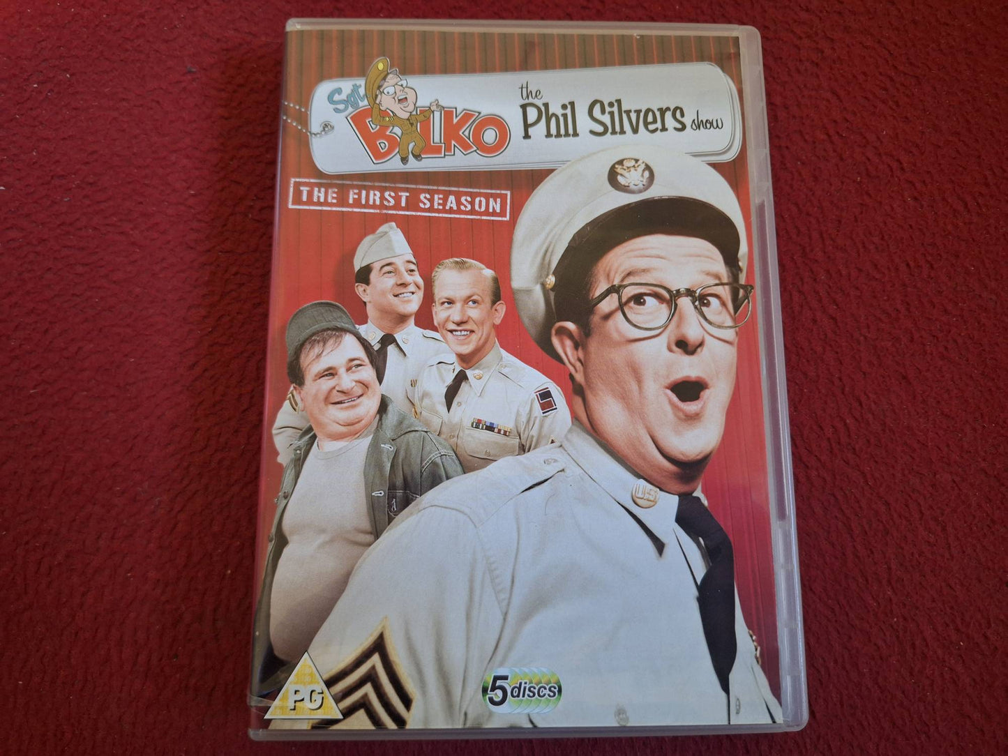 SGT BILKO THE PHIL SILVERS SHOW SEASON 1 BOX DVD