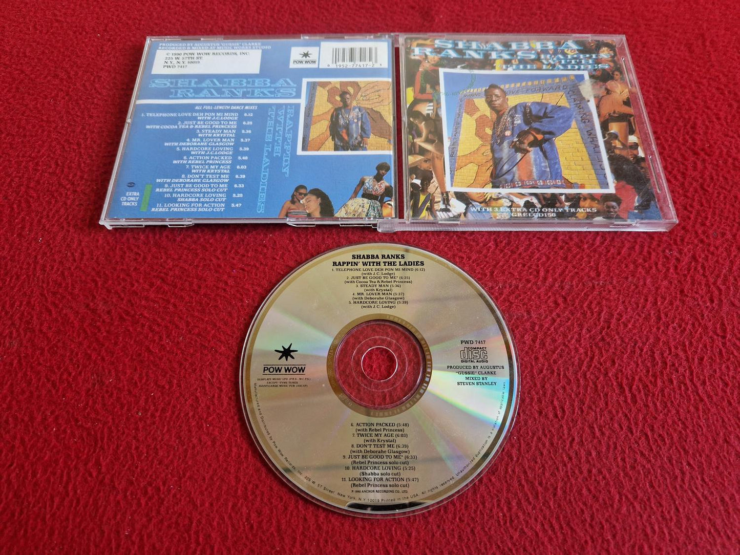 SHABBA RANKS RAPPIN' WITH THE LADIES CD