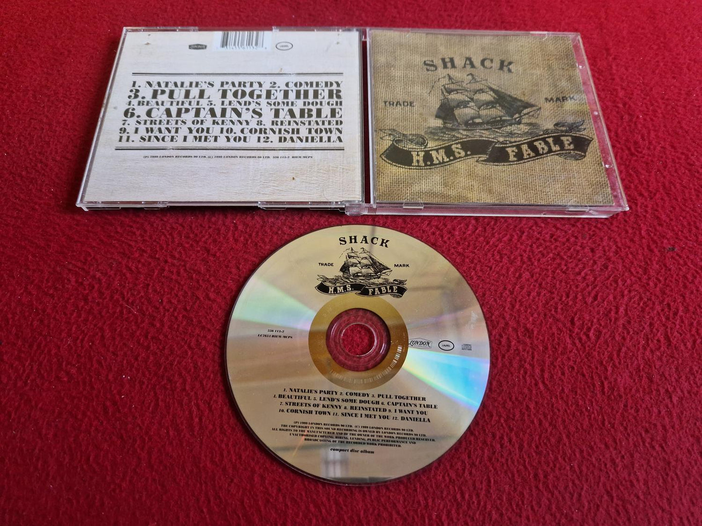 SHACK H.M.S. FABLE CD