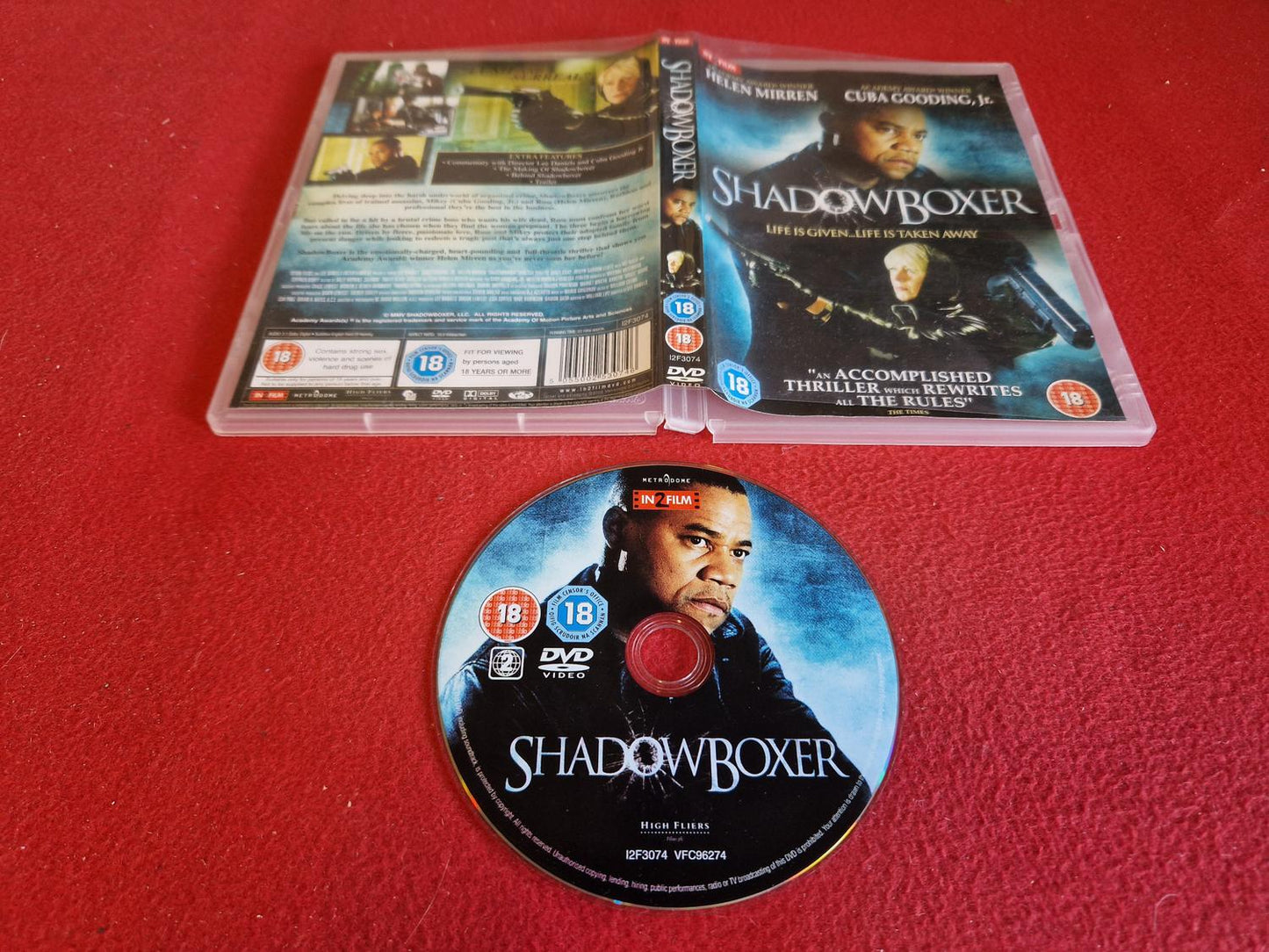 SHADOW BOXER till DVD