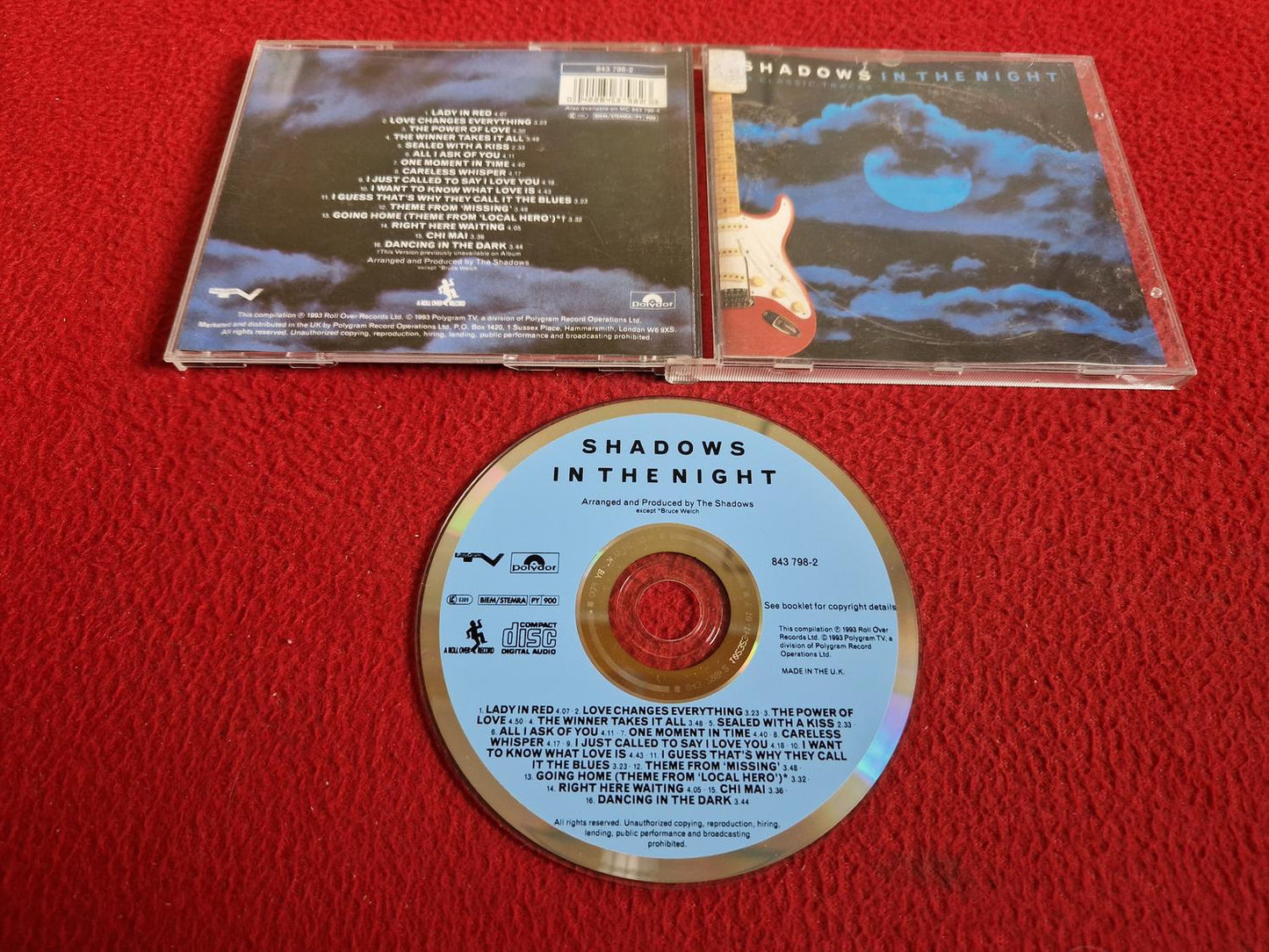 SHADOWS IN THE NIGHT CD