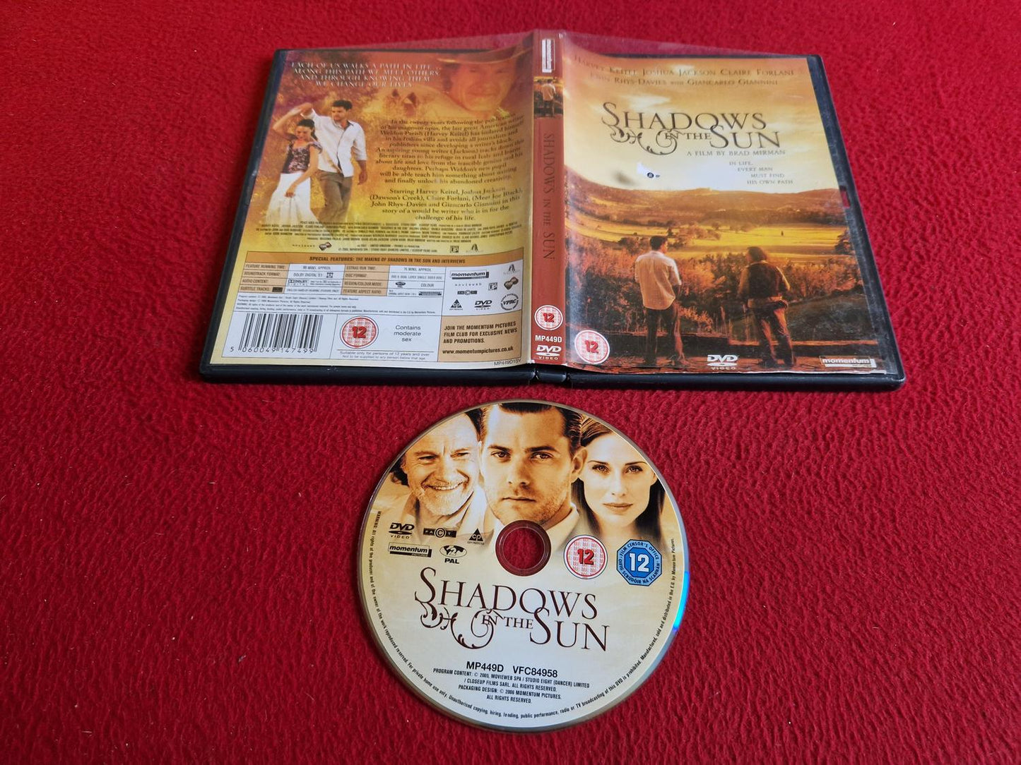 SHADOWS IN THE SUN DVD
