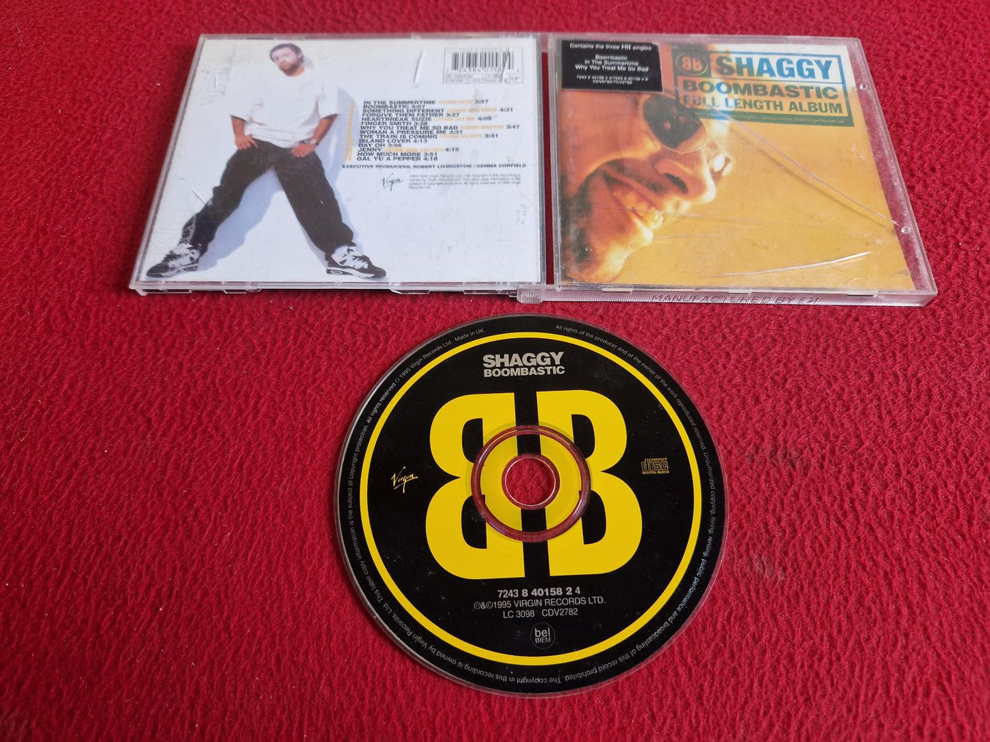 SHAGGY BOOMBASTIC CD