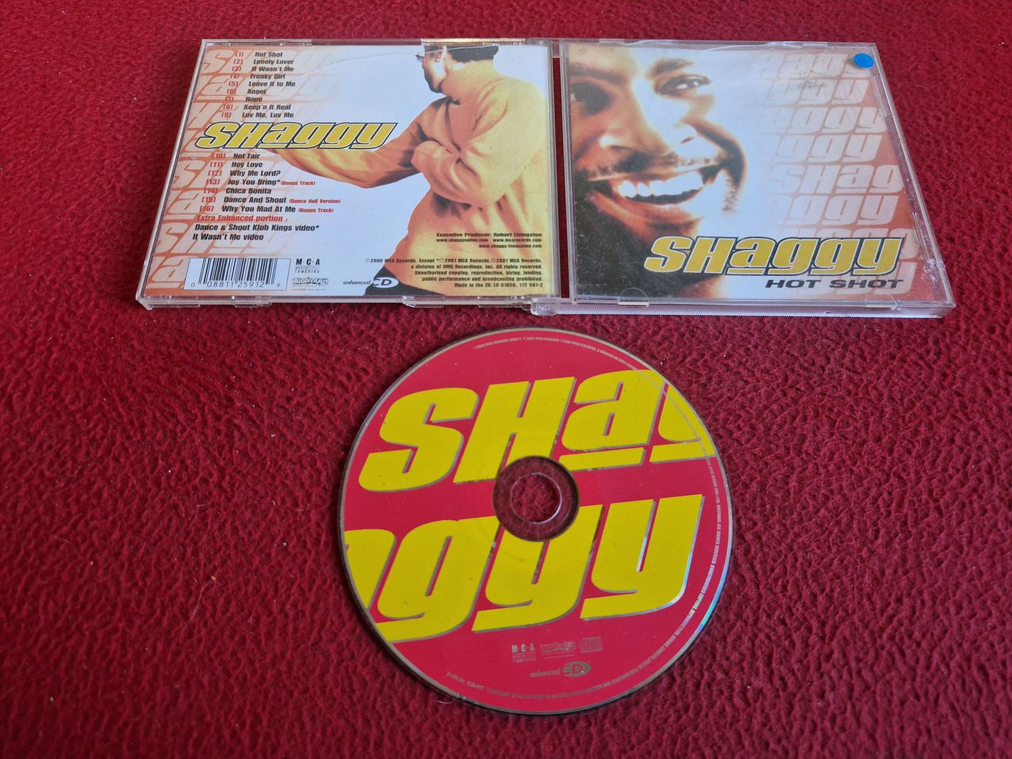 SHAGGY HOT SHOT CD
