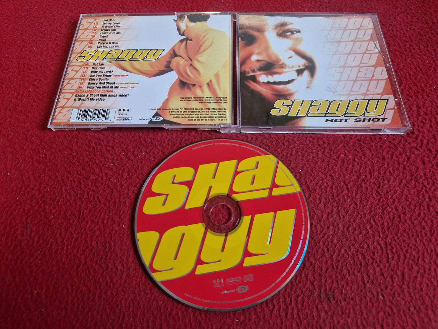 SHAGGY HOT SHOT CD