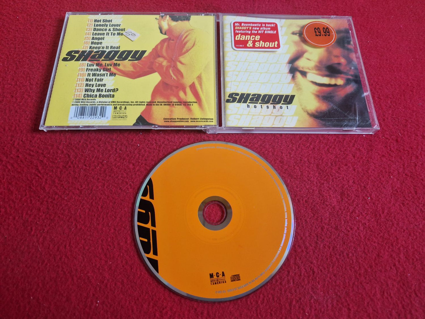 SHAGGY HOTSHOT till CD