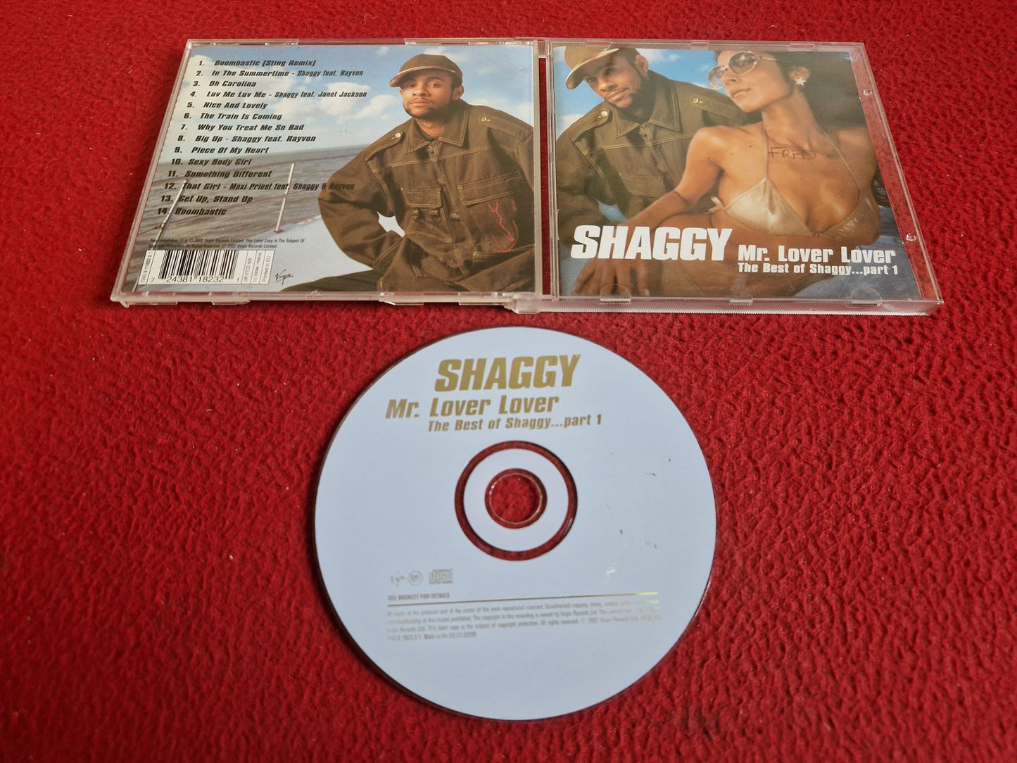 SHAGGY MR LOVER LOVER THE BEST OF SHAGGY PART 1 CD
