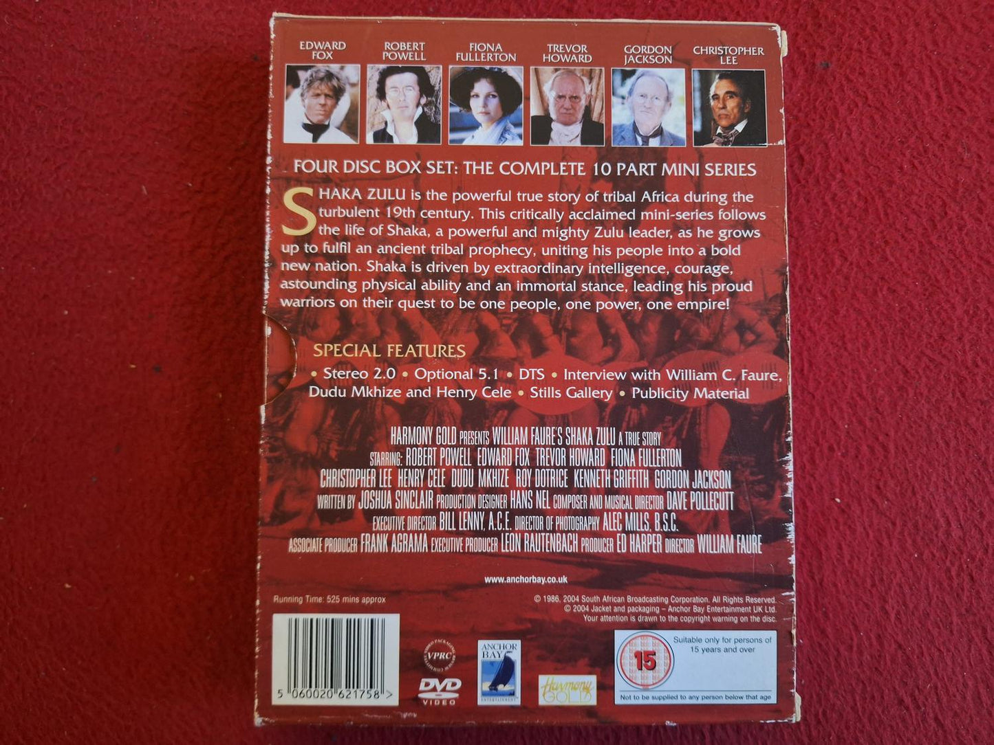 SHAKA ZULU MINI SERIES BOX DVD