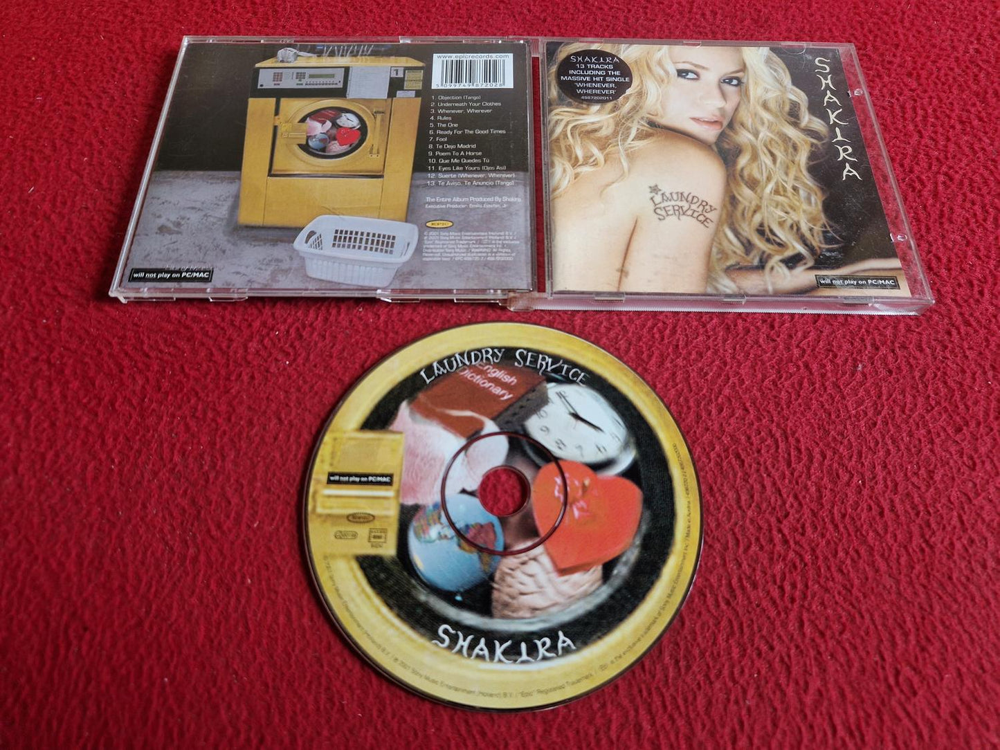 SHAKIRA LAUNDRY SERVICE CD