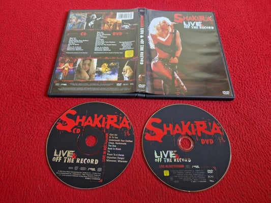 SHAKIRA LIVE OFF THE RECORD DVD / CD