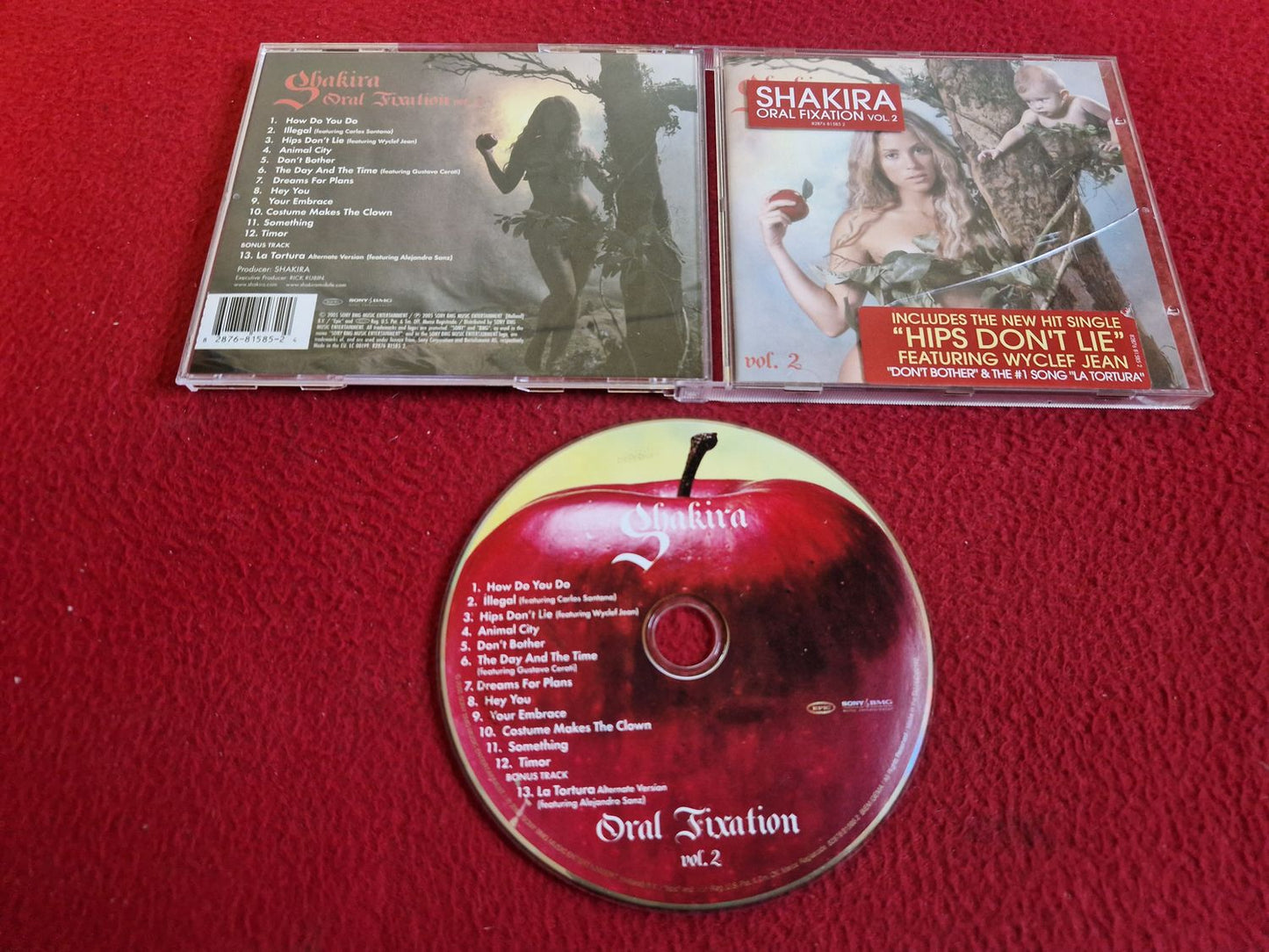 SHAKIRA ORAL FIXATION VOL. 2 CD