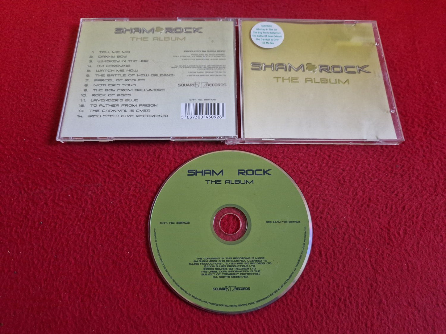 SHAM ROCK THE ALBUM CD