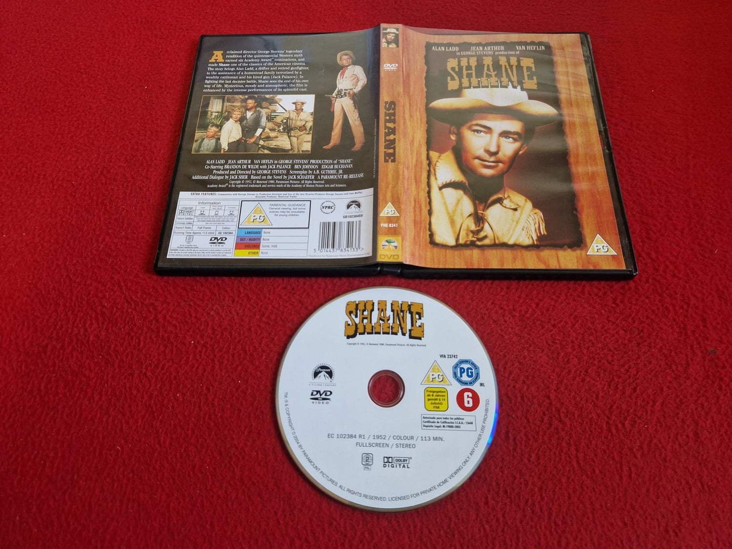 SHANE DVD