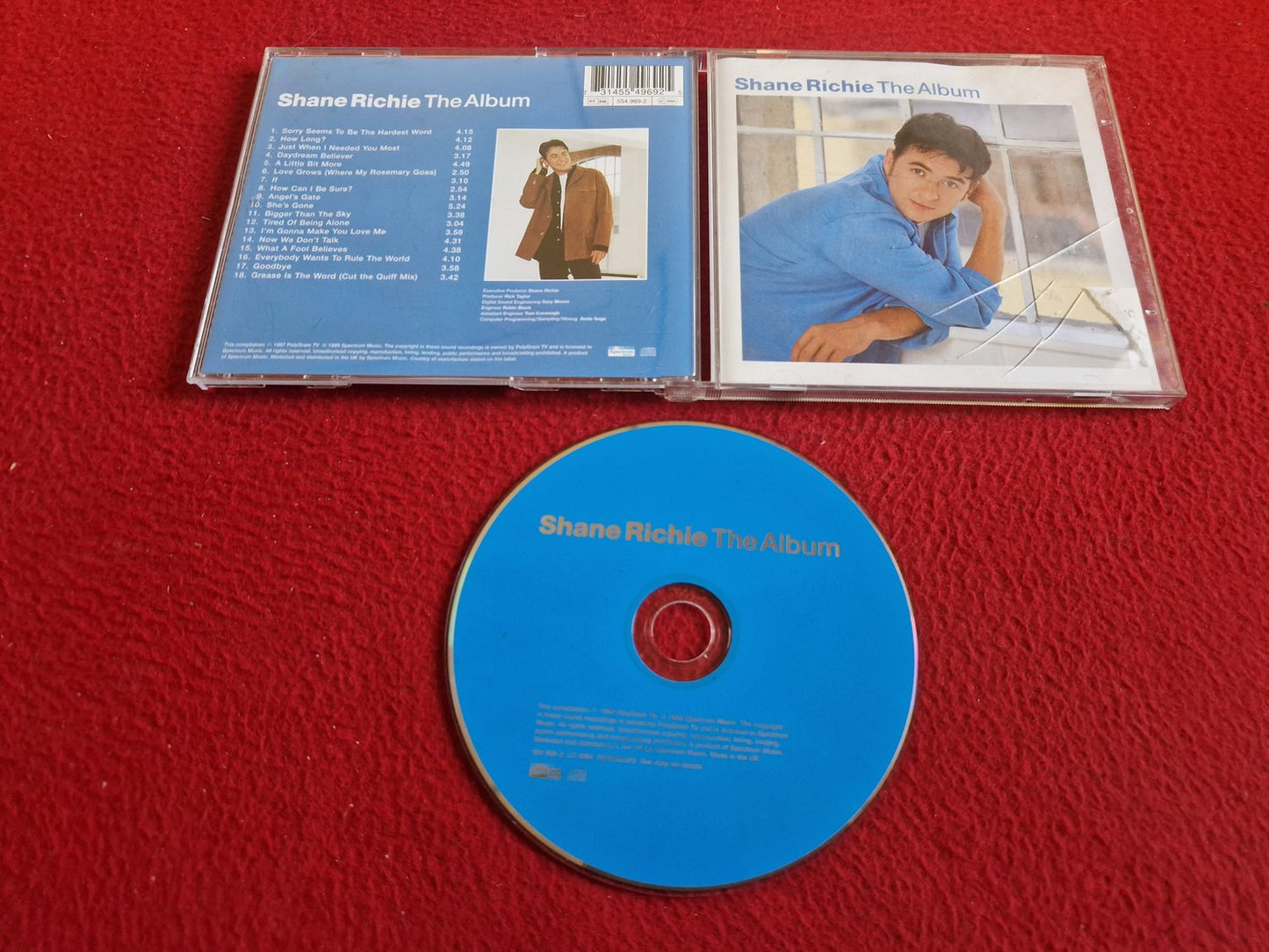 SHANE RICHIE THE ALBUM CD