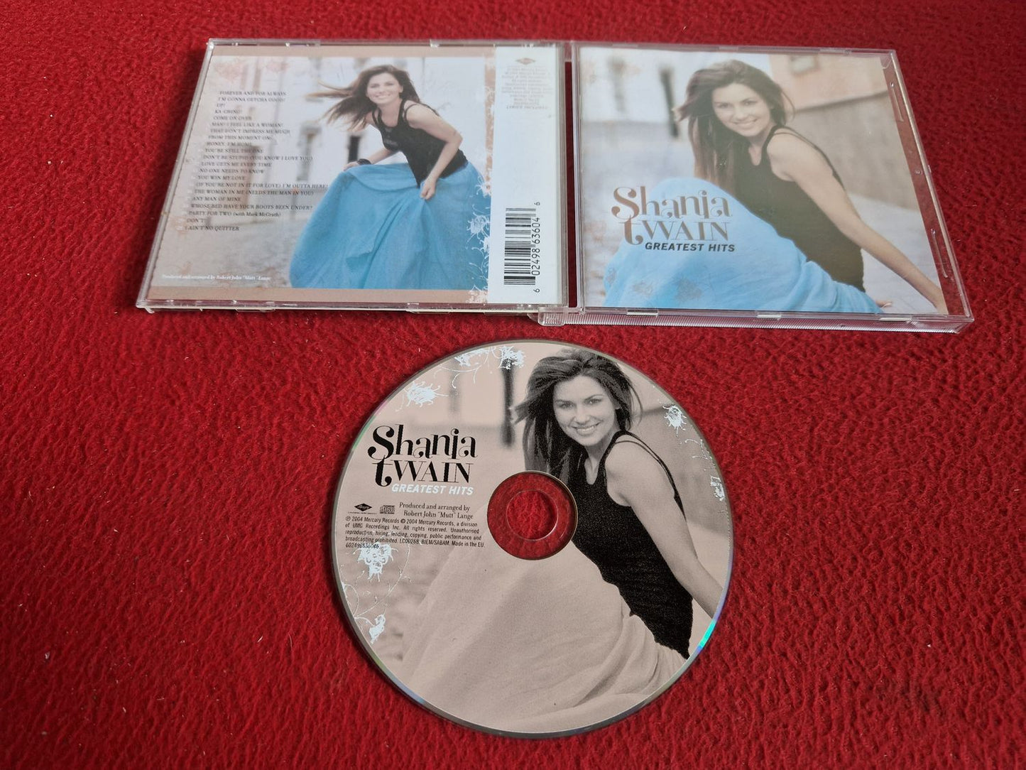 SHANIA TWAIN GREATEST HITS CD