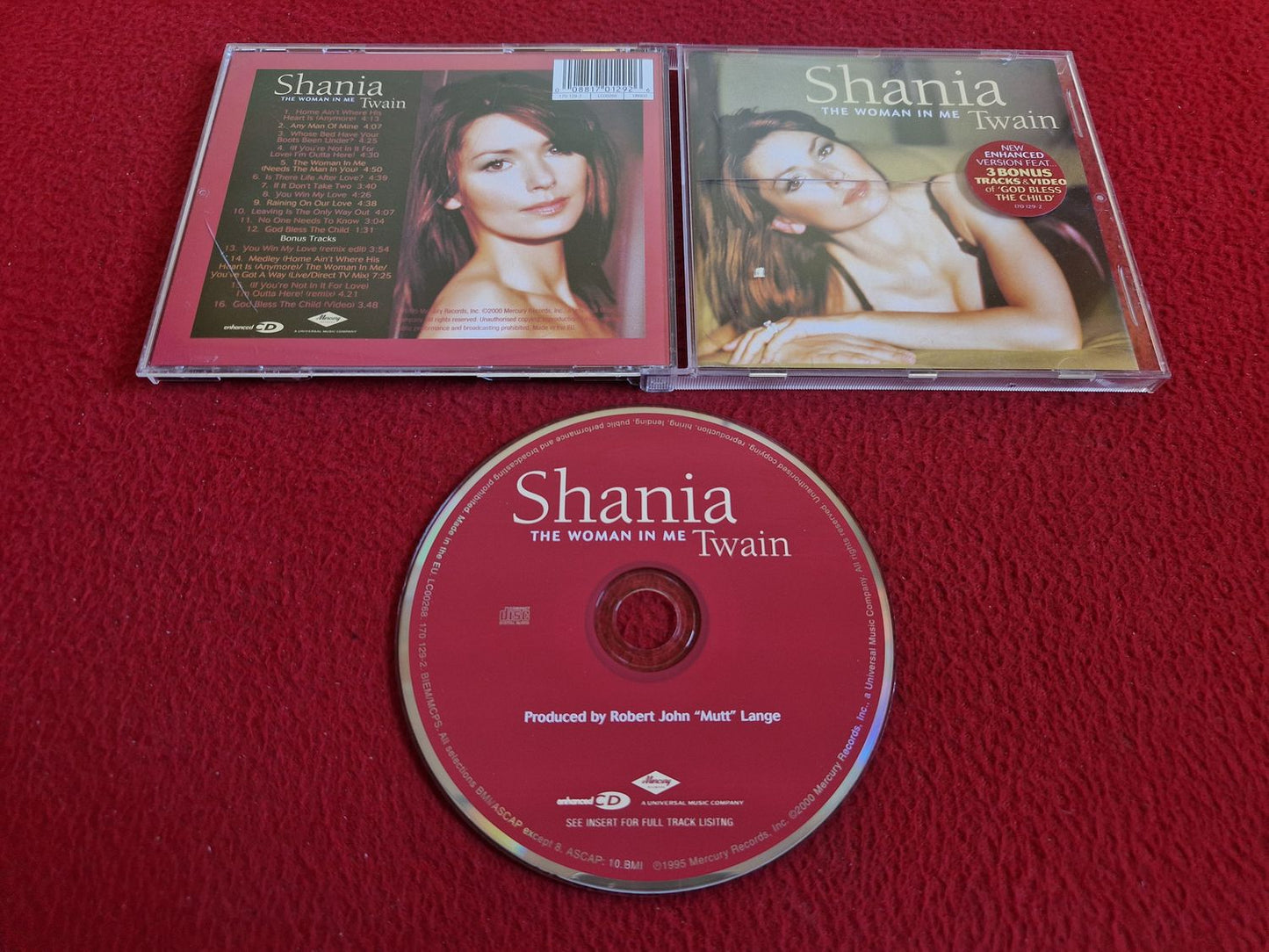 SHANIA TWAIN THE WOMAN IN ME CD