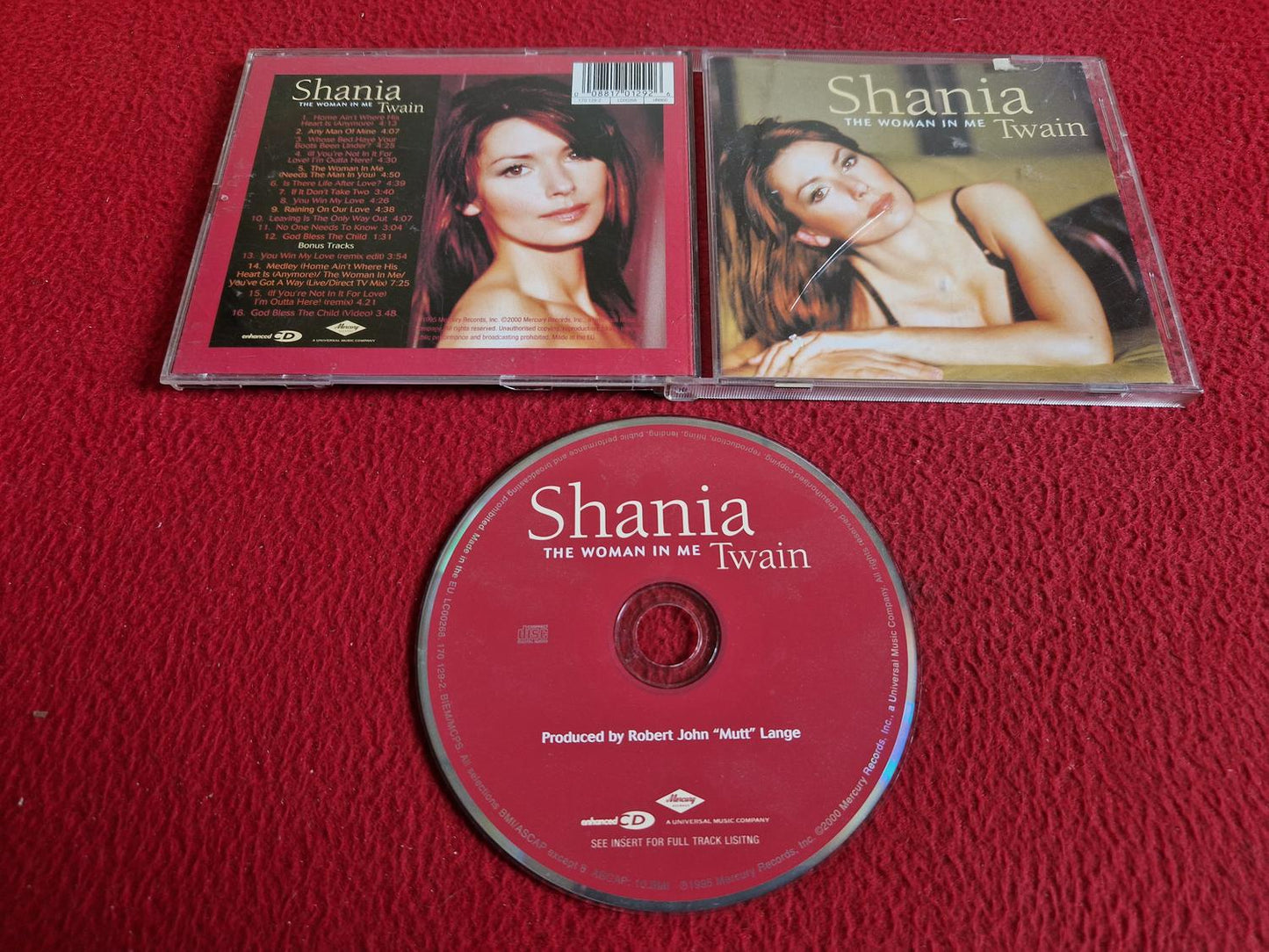 SHANIA TWAIN THE WOMAN IN ME CD