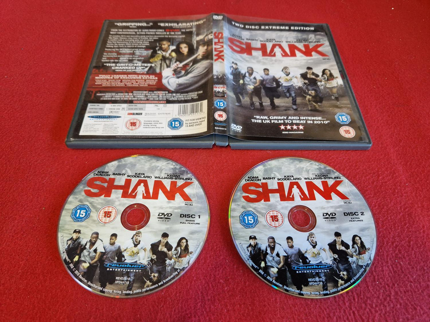 SHANK till DVD
