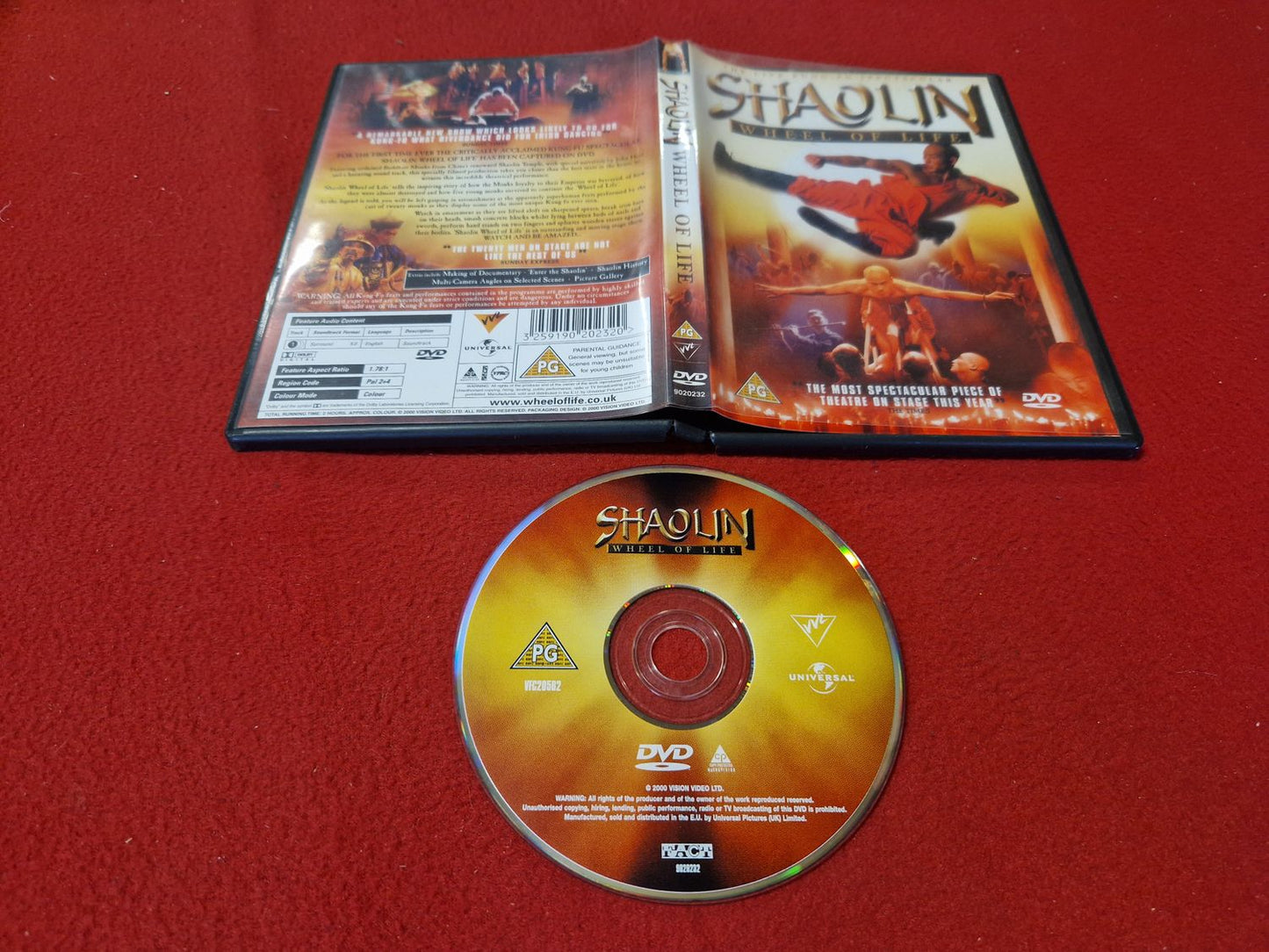 SHAOLIN WHEEL OF LIFE till DVD