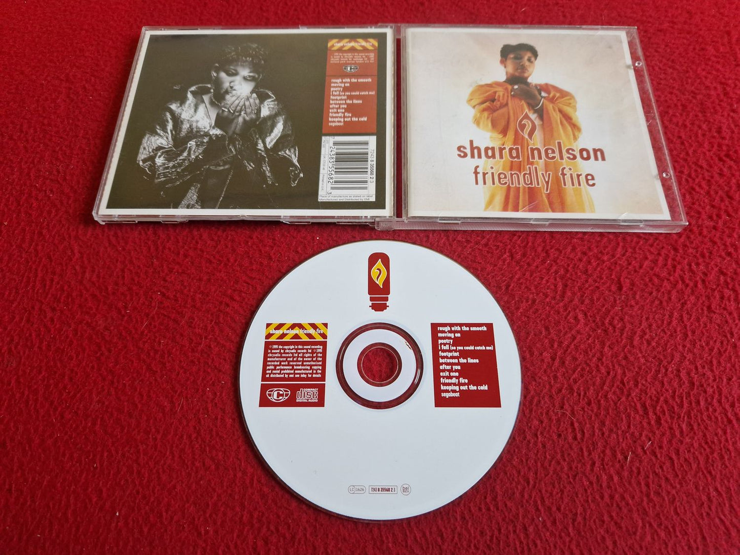 SHARA NELSON FRIENDLY FIRE CD