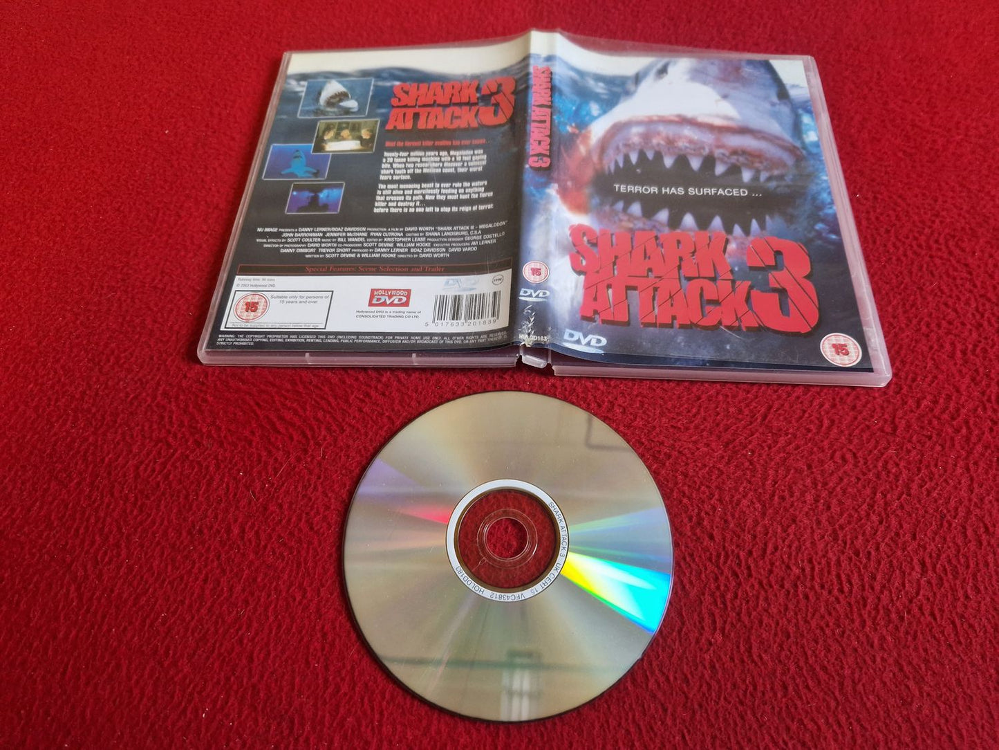 SHARK ATTACK 3 DVD