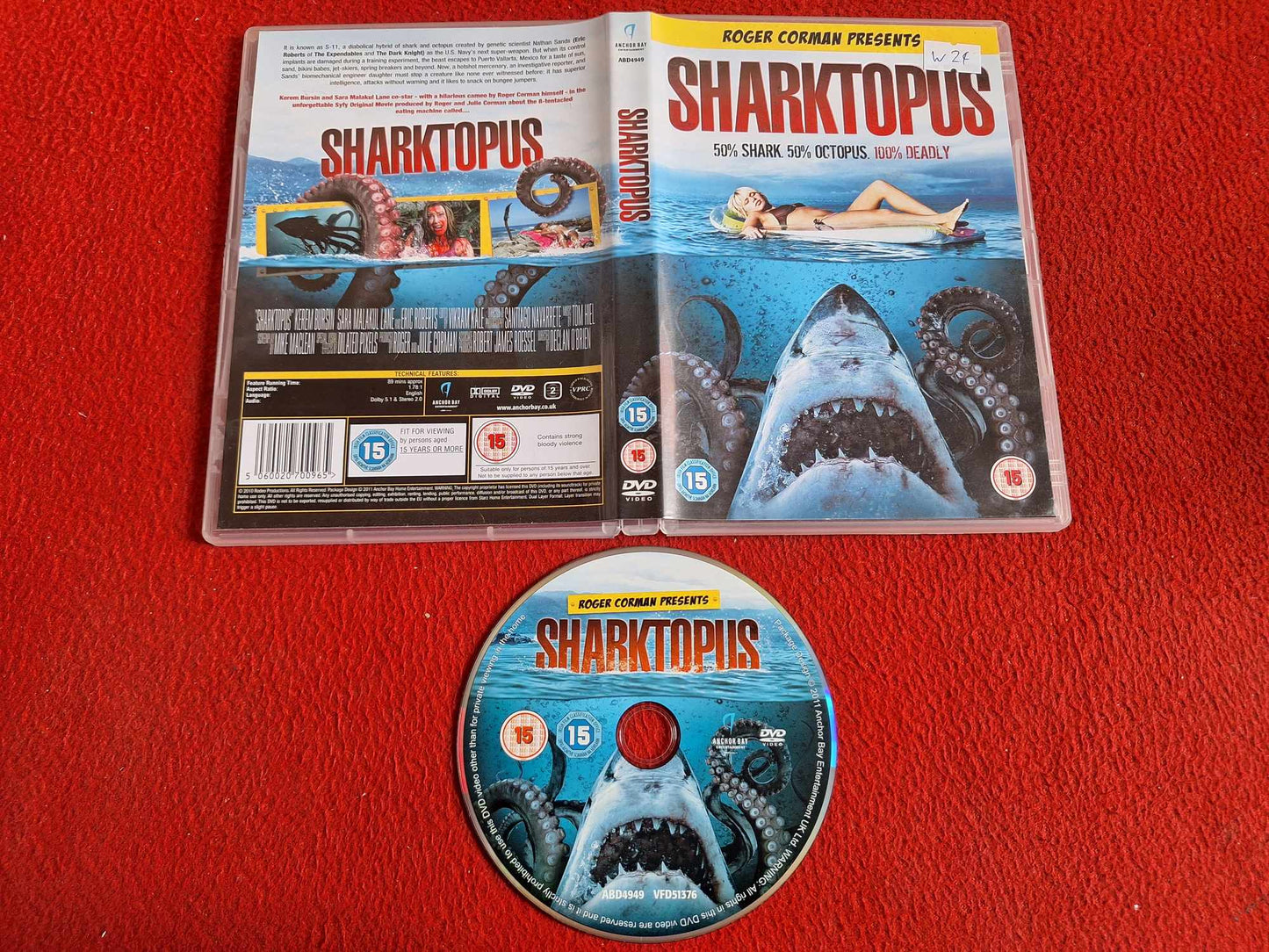 SHARKTOPUS DVD