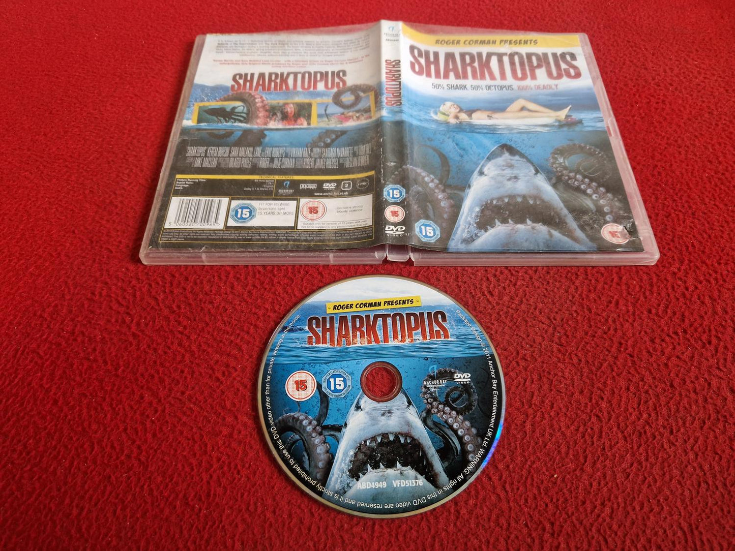 SHARKTOPUS DVD