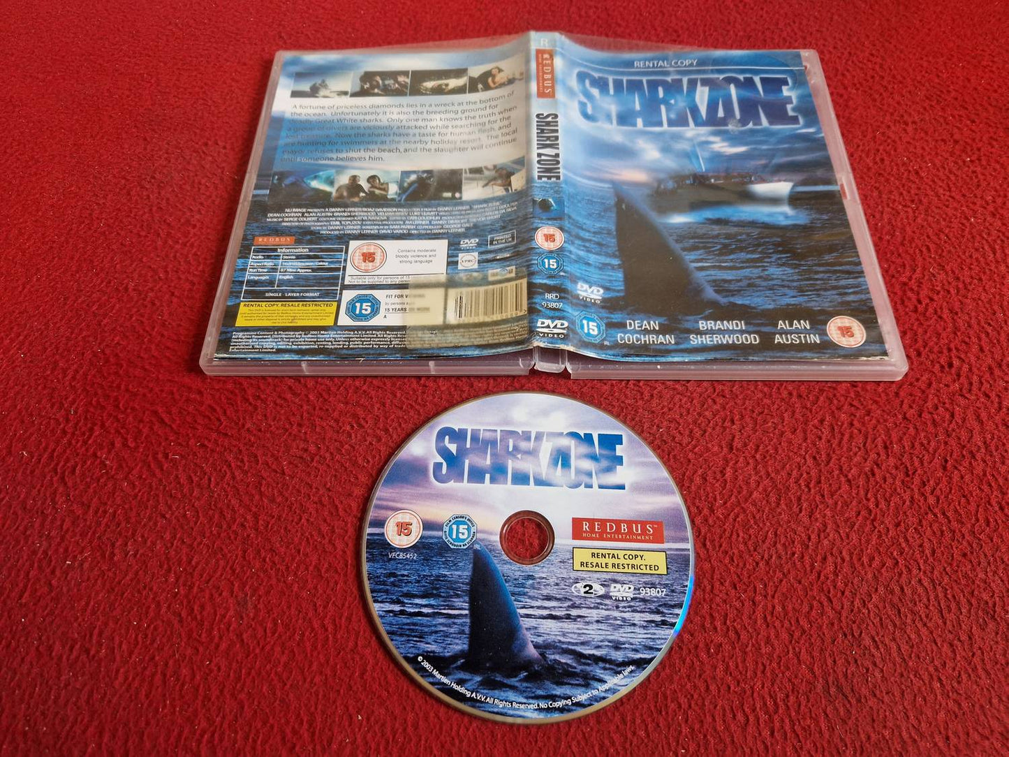 SHARK ZONE DVD