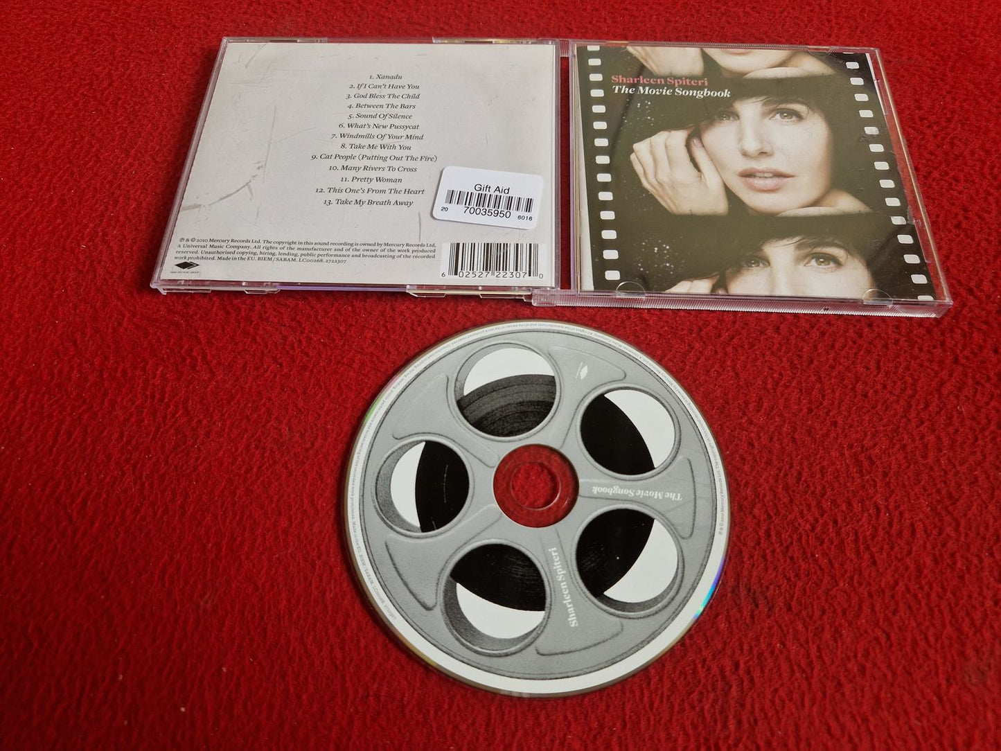 SHARLEEN SPITERI THE MOVIE SONGBOOK CD