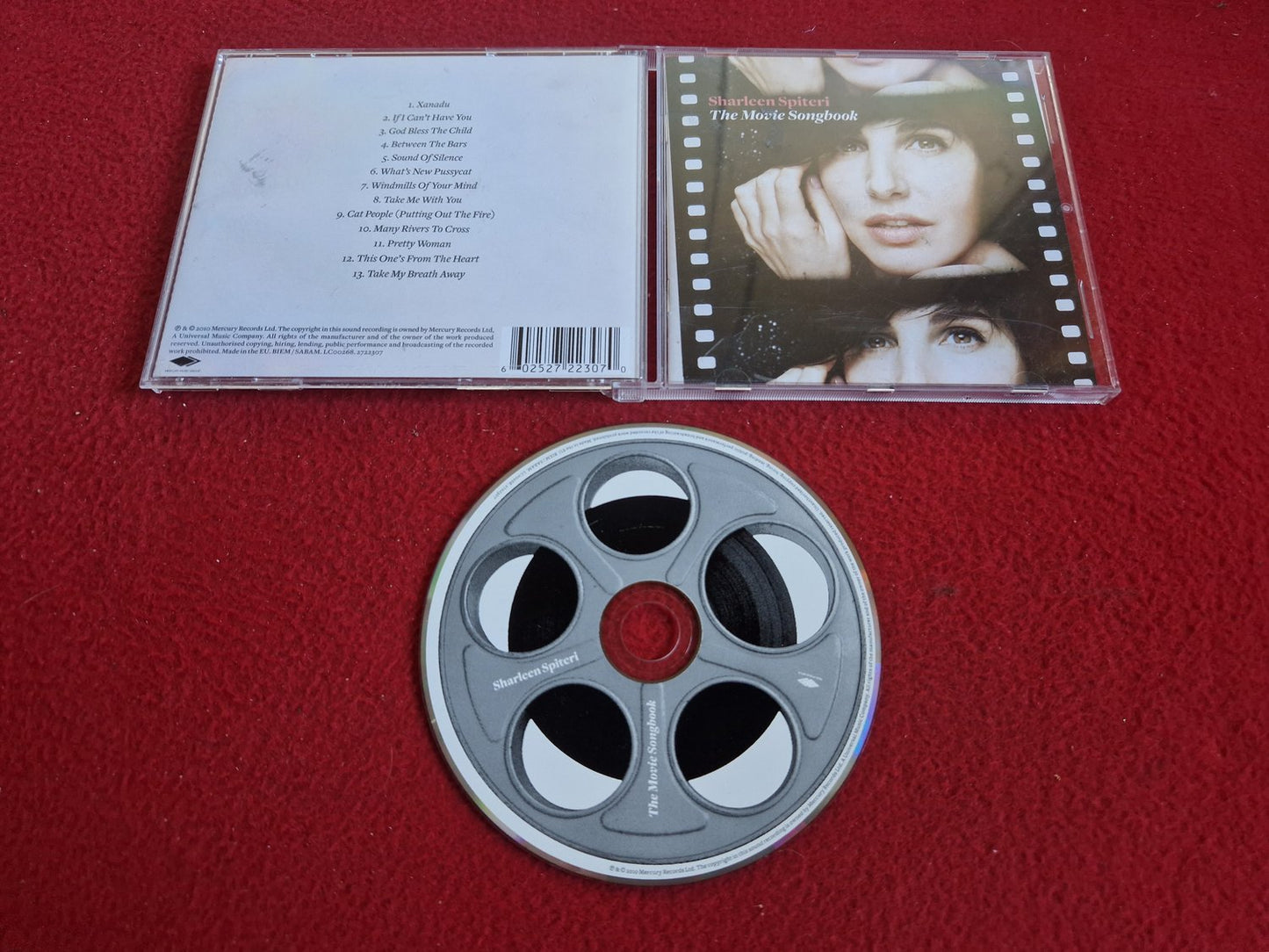 SHARLEEN SPITERI THE MOVIE SONGBOOK till CD