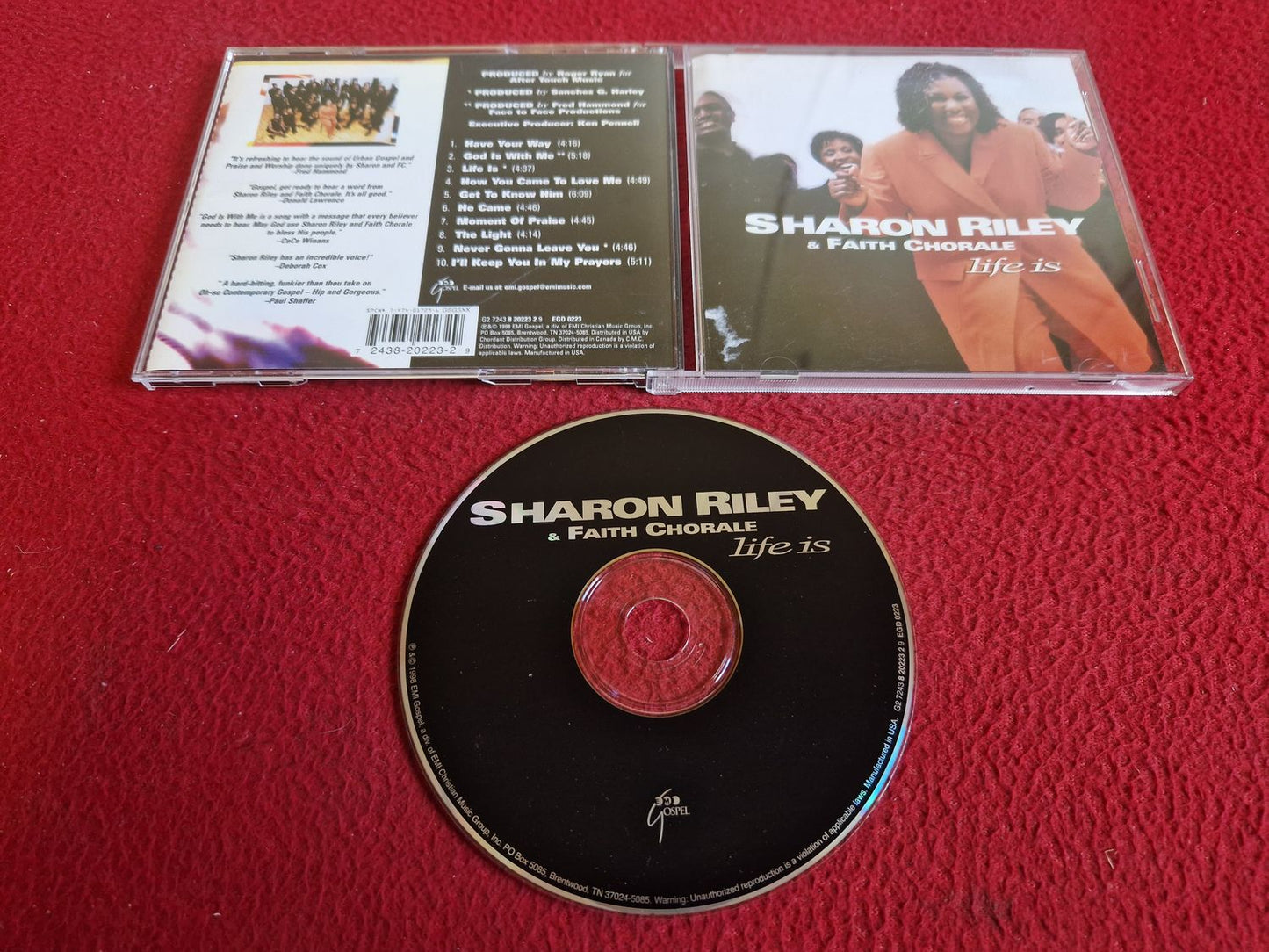 SHARON RILEY & FAITH CHORALE LIFE IS CD
