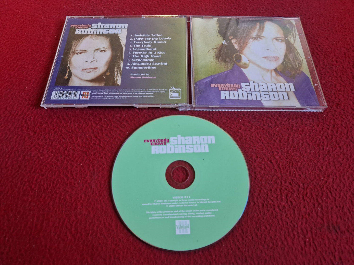 SHARON ROBINSON EVERYBODY KNOWS CD