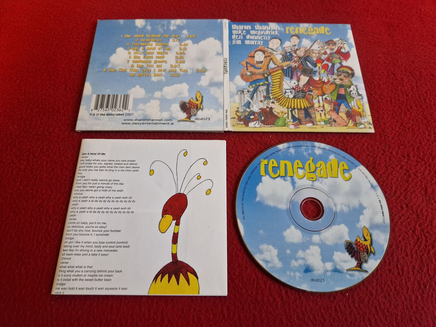 SHARON SHANNON MIKE MEGOLDRICK DEZI DONNELLY JIM MURRAY RENEGADE CD