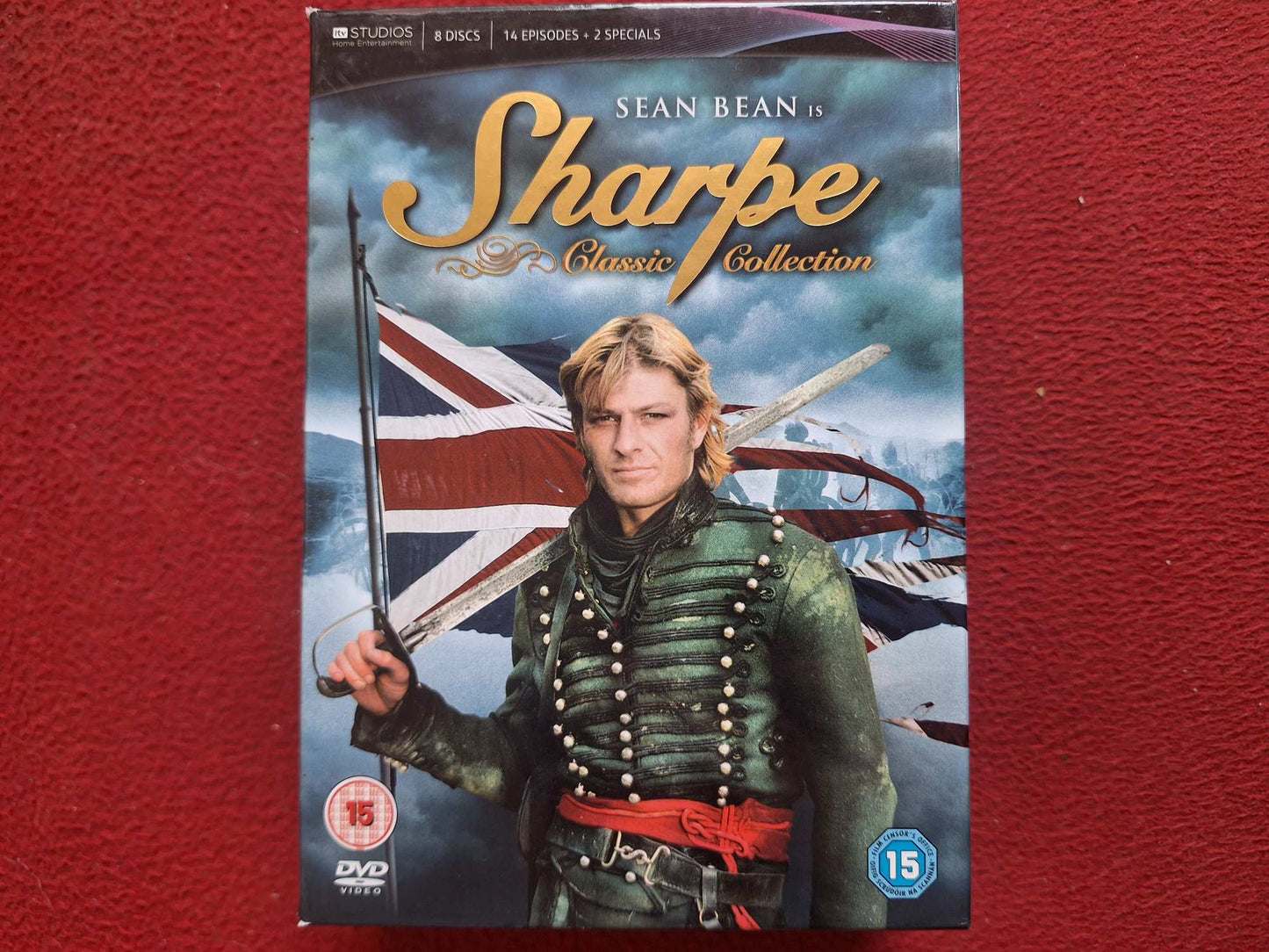 SHARPE CLASSIC COLLECTION 14 EPISODES + 2 SPECIALS BOX DVD