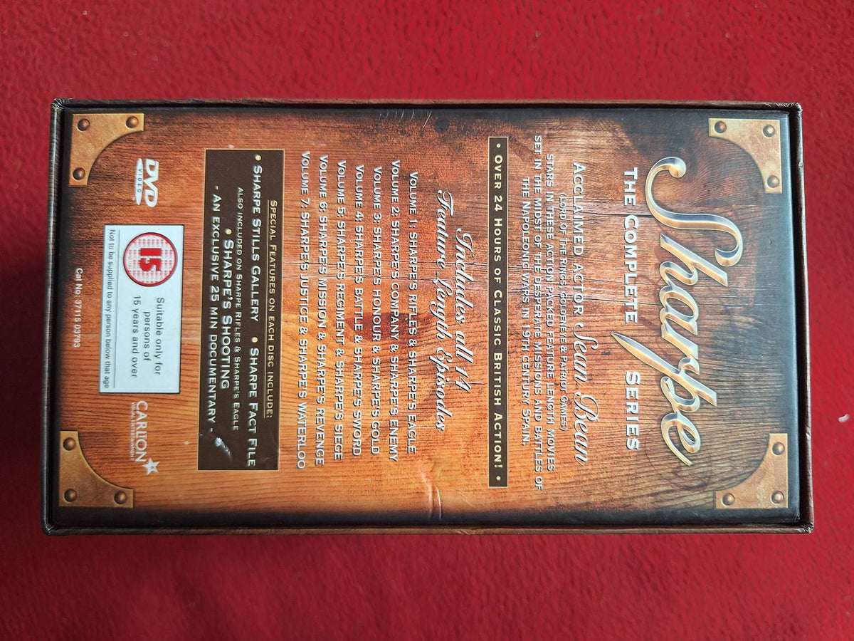 SHARPE THE COMPLETE SERIES [ ENGELSK TEXT ] BOX DVD