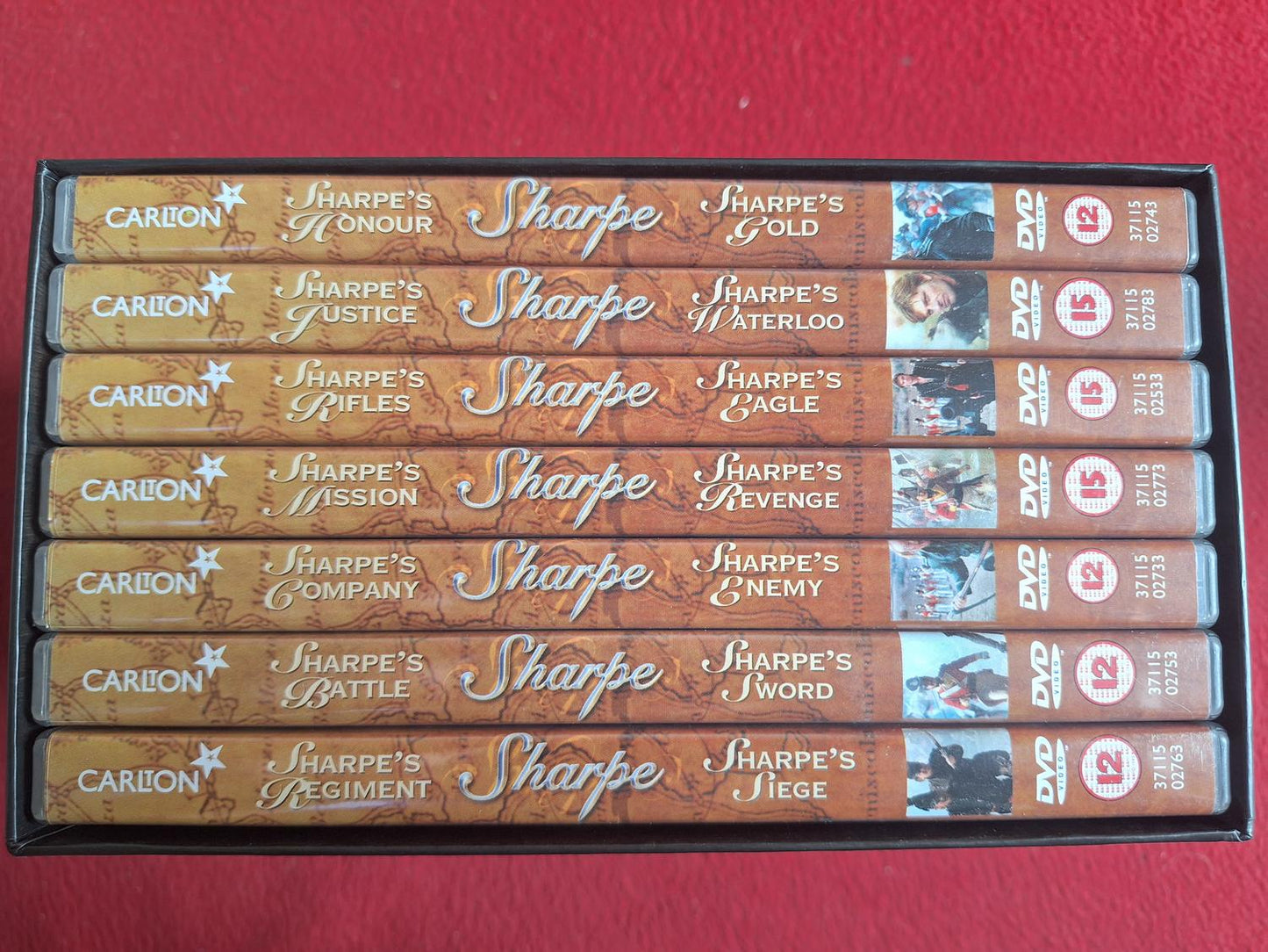 SHARPE THE COMPLETE SERIES [ ENGELSK TEXT ] BOX SET DVD