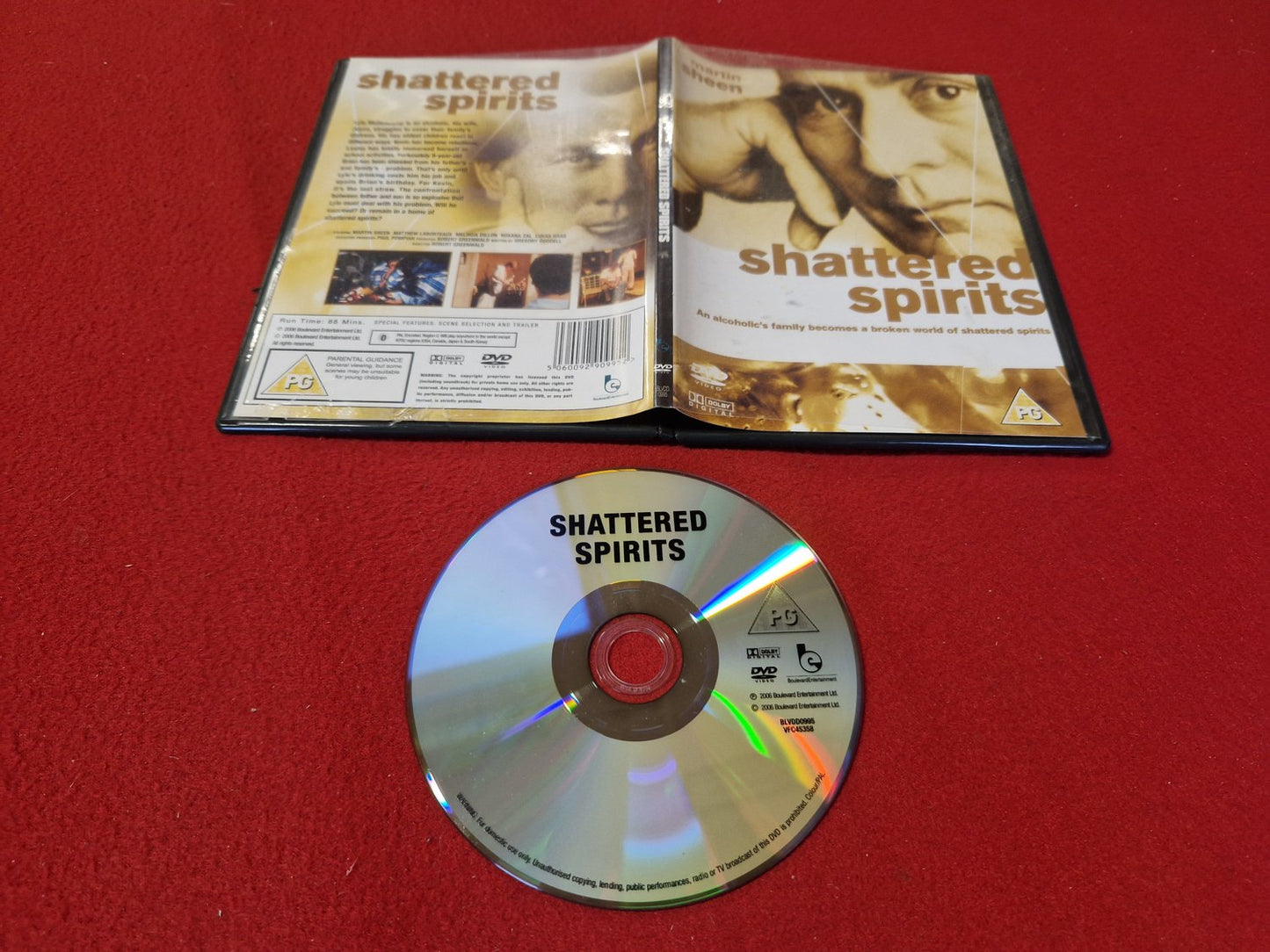 SHATTERED SPIRITS till DVD