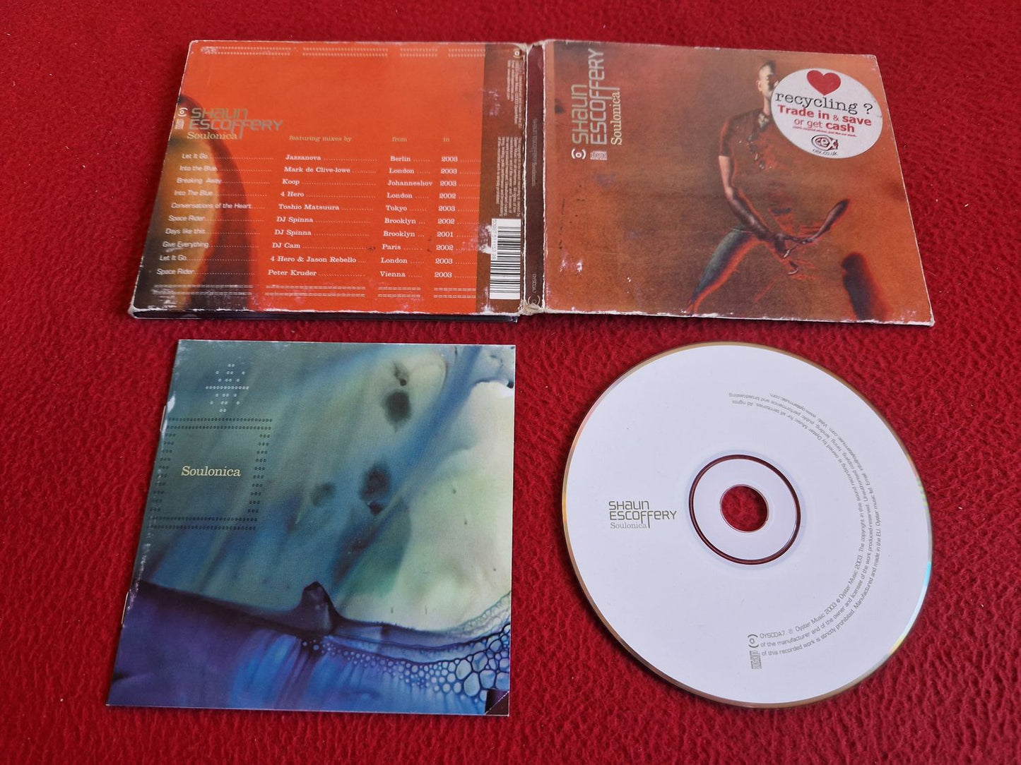 SHAUN ESCOFFERY SOULONICA CD