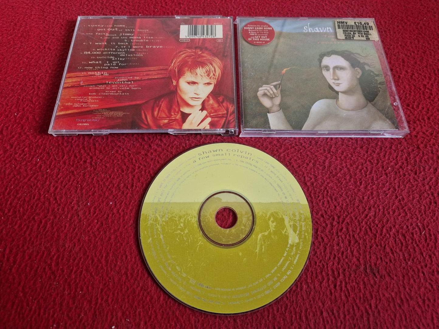 SHAWN COLVIN A FEW SMALL REPAIRS CD