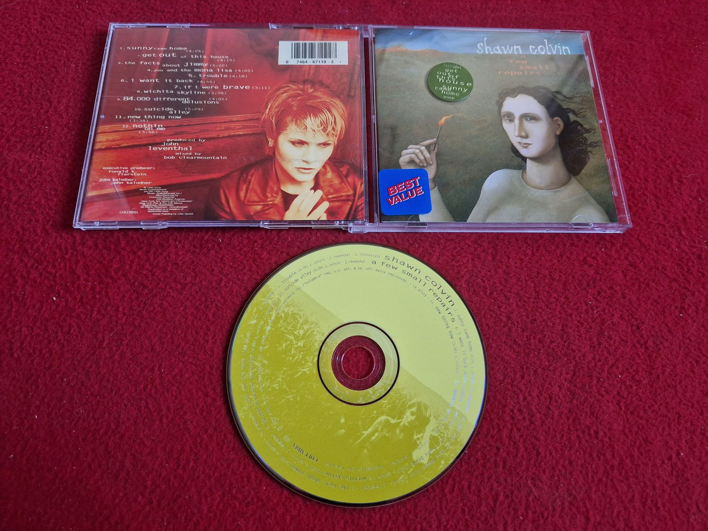 SHAWN COLVIN A FEW SMALL REPAIRS till CD