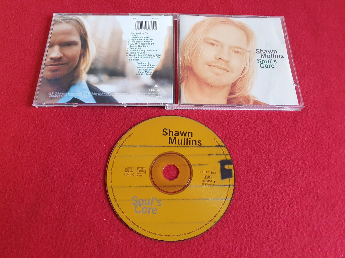 SHAWN MULLINS SOUL'S CORE till CD