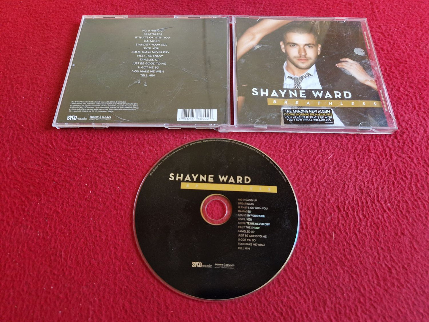 SHAYNE WARD BREATHLESS CD